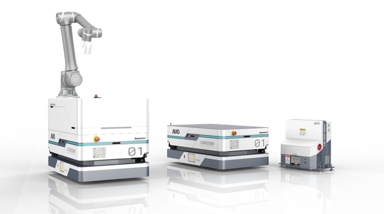 星空电子數位開發的自主式移動機器人（AMR250M），搭配全向輪並結合AI演算法、2D LiDAR、3D攝影機等技術，協助客戶實現產線全自動化